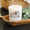 Kirkland's Book Lover Caramel Latte 2-wick Jar Candle In Multi