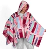 Kirkland's Book Plush Cozy Open Poncho In Multi
