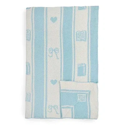 Kirkland's Book Striped Cloud Throw In Multi