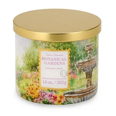 Kirkland's Botanical Gardens 3-wick Jar Candle In Multi