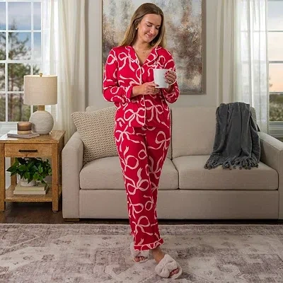 Kirkland's Bow Large Pajama Set In Multi