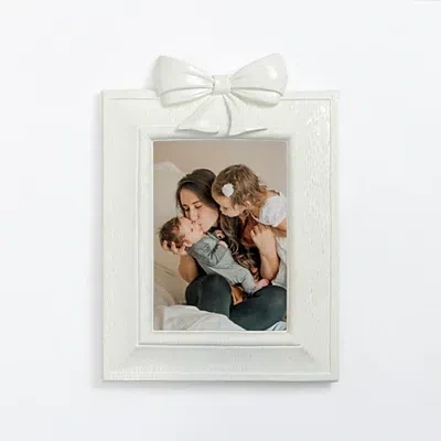 Kirkland's Bow Picture Frame In White