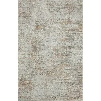 Kirkland's Brisbane Beige Faded Damask Area Rug