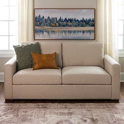 Kirkland's Brooks Sand Upholstered Sofa In Neutral