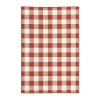 Kirkland's Buffalo Check Outdoor Area Rug In Red