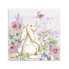 Kirkland's Bunny Butterfly Trail I Canvas Art Print In Multi
