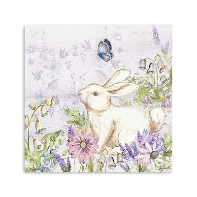 Kirkland's Bunny Butterfly Trail Ii Canvas Art Print In Multi