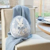 Kirkland's Bunny Egg Shaped Pillow In Multi