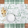 Kirkland's Bunny Toile Easter Table Runner In Multi
