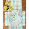 Kirkland's Bunny Trail Plaid Placemats In Multi