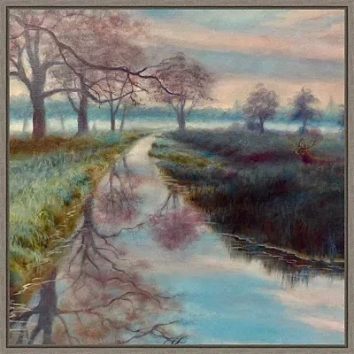 Kirkland's Bushy Park Framed Canvas Art Print In Multi