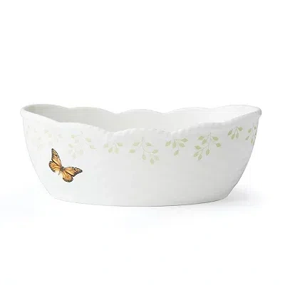 Kirkland's Butterfly Meadow Porcelain Bread Basket In Multi