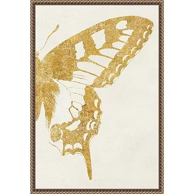 Kirkland's Butterfly Wings Framed Canvas Art Print In Multi