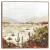 Kirkland's Cactus Canyon Framed Canvas Art Print In Multi