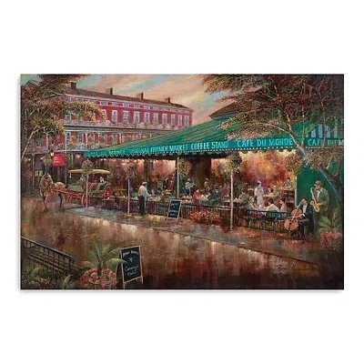 Kirkland's Café Du Monde Canvas Art Print In Multi