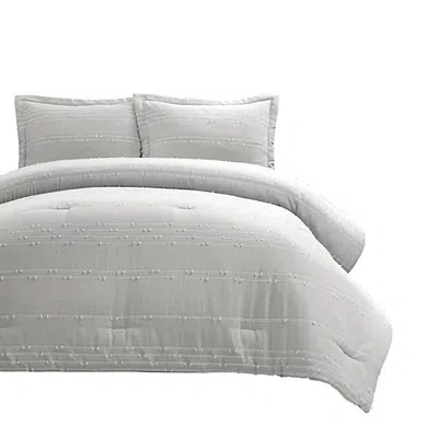 Kirkland's Cali King Comforter Set In Gray