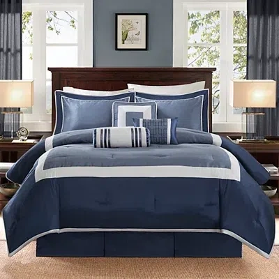 Kirkland's California King Comforter Set In Blue
