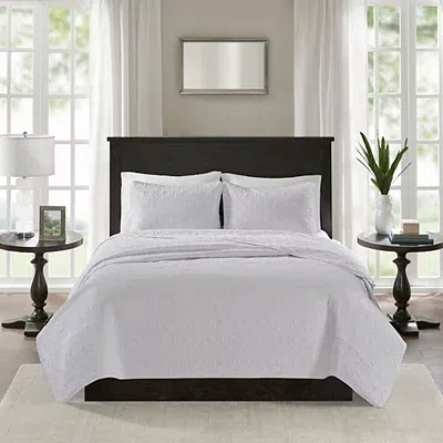 Kirkland's California King Coverlet Set In White