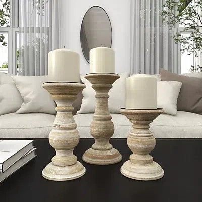 Kirkland's Candle Holder Set In Multi