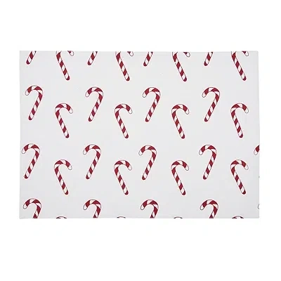Kirkland's Candy Cane Wishes Placemats In Multi