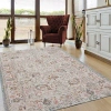Kirkland's Caramel Botanical Indoor/outdoor Area Rug In Neutral