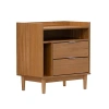 Kirkland's Caramel Pine 2-drawer Nightstand In Brown