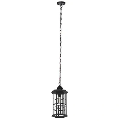 Kirkland's Carwen Outdoor Pendant Light In Black