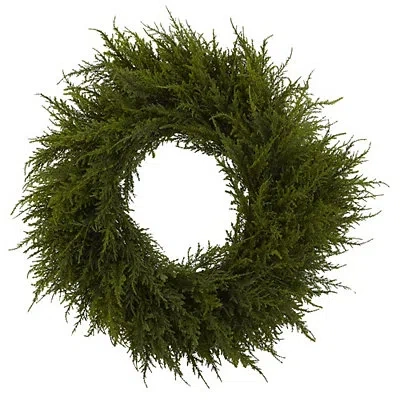 Kirkland's Cedar Christmas Wreath In Green
