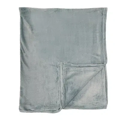 Kirkland's Celestial Blue Solid Plush Throw