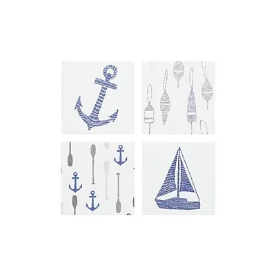 Kirkland's Ceramic Lake Coasters In Multi