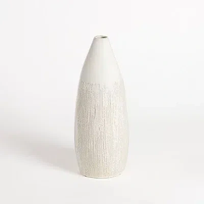 Kirkland's Ceramic Luca Vase In White