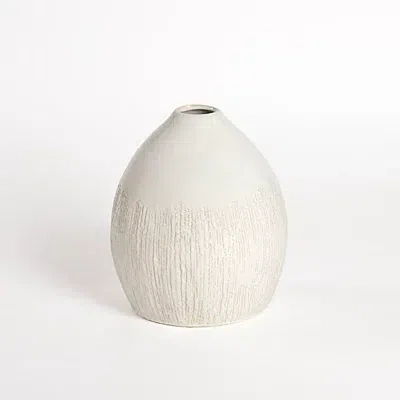 Kirkland's Ceramic Luca Vase In White