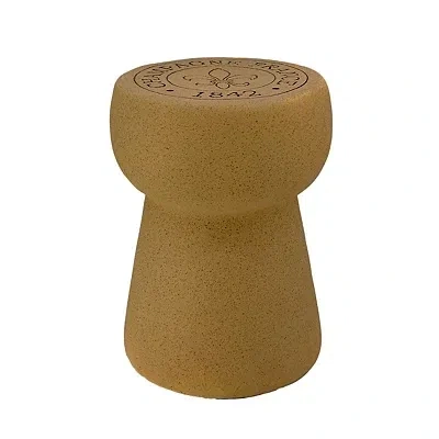 Kirkland's Champagne Cork Side Table In Brown