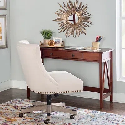 Kirkland's Charleston Antique Tobacco Desk In Brown