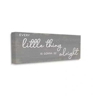 Kirkland's Charming Every Little Thing Wall Plaque In Gray