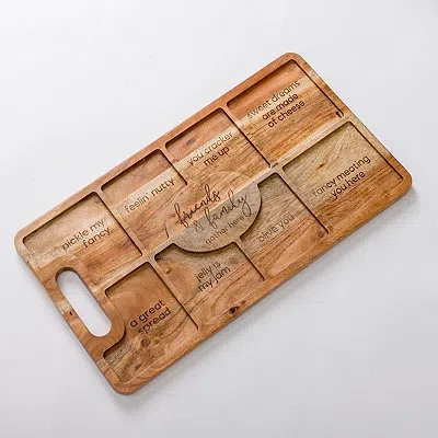 Kirkland's Cheeky Charcuterie Board In Brown