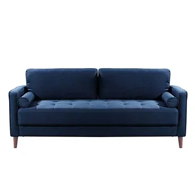 Kirkland's Chelsea Modern Sofa In Blue
