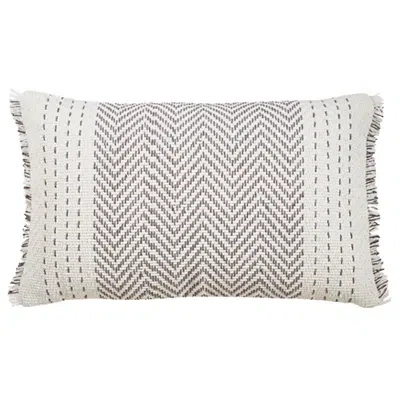 Kirkland's Chevron Long Stitch Lumbar Throw Pillow In Multi