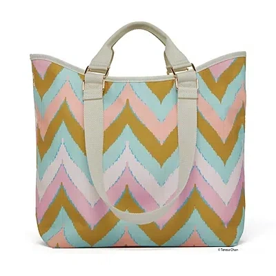 Kirkland's Chevron Tote Bag In Multi