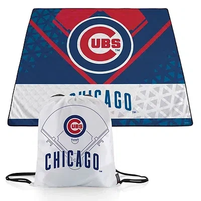 Kirkland's Chicago Cubs Picnic Blanket & Drawstring Bag Set In Multi