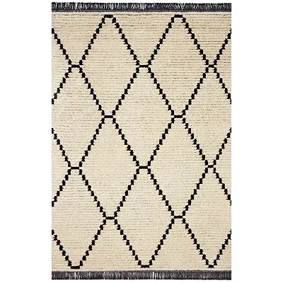 Kirkland's Chris Loves Julia X Loloi Alice Cream Rug In White