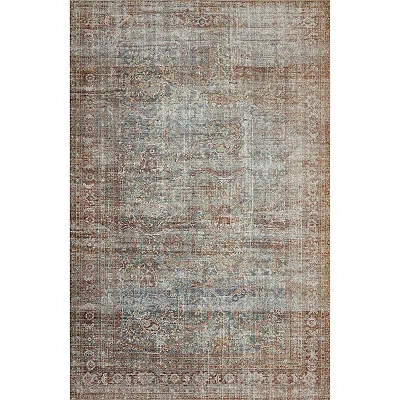 Kirkland's Chris Loves Julia X Loloi Jules Lagoon Rug In Brown
