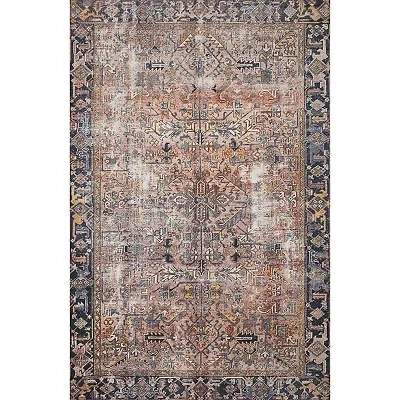 Kirkland's Chris Loves Julia X Loloi Jules Vintage Rug In Brown
