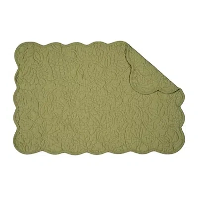 Kirkland's Christiana Sweet Pea Green Placemats