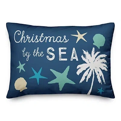 Kirkland's Christmas By The Sea Accent Pillow In Multi