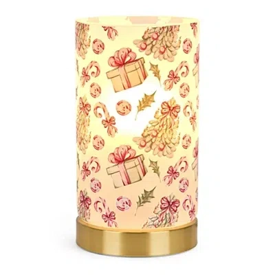 Kirkland's Christmas Candy Canes Glass Uplight In Multi