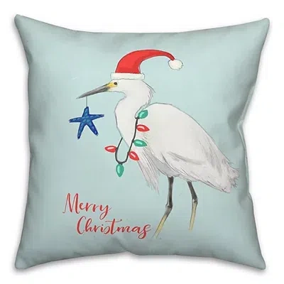 Kirkland's Christmas Crane Pillow In Multi