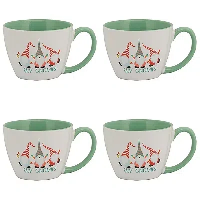 Kirkland's Christmas Gnomies Mugs In Multi