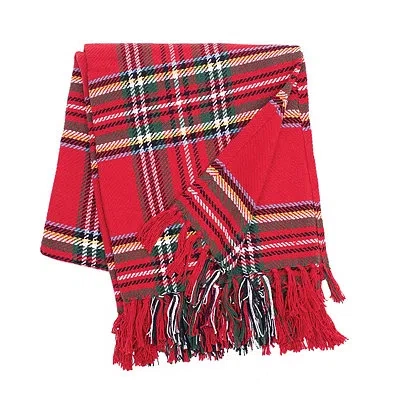 Kirkland's Christmas Throw Blanket In Pink