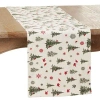 Kirkland's Christmas Trees And Snowflakes Table Runner In Multi